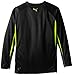 PUMA Big Boys' Long-Sleeve Logo T-Shirt