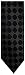 Men's Donald Trump Necktie Neck Tie 100% Silk Black/Blue Blend