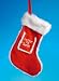 Kitchen & Housewares : Letter To Santa Xmas Stocking 20" (7426)