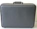 06373 Platt Black Deluxe Soft Molded Attache Case 18in x 12 1/2in x 3 1/2in