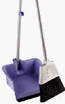 Quickie 429 Flip Lock Dustpan and Broom