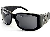 Christian Dior - New CHRISTIAN DOIR rain1 rain 1 EIN/BN Sunglasses 62-17-115 Dark Grey Lens Black Frame