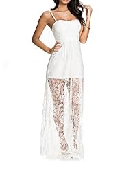 Sheer Lace Backless Mini Dress 