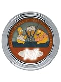 Kitchen & Housewares : Simpsons Animated flashing Wall Clock