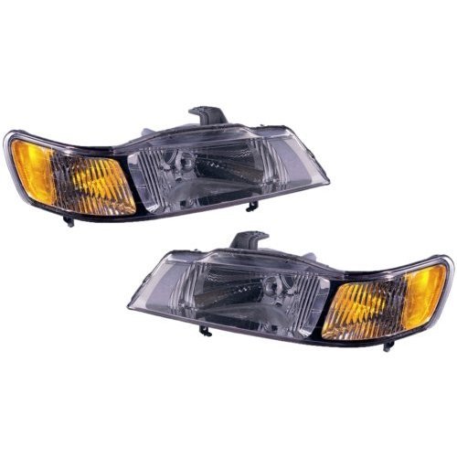 1999-2004 2000 2001 2002 2003 99 00 01 02 03 04 Honda Odyssey Headlight - One Pair Both Driver and Passenger Sides - DOT Certified Headlamp