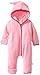 Zutano Unisex Baby Cozie Fleece Elf Romper, Hot Pink, 6 Months
