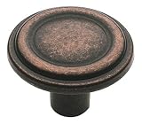 Amerock Traditional Classics 1 1/16 Cabinet Knob Rustic Bronze