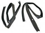 87-96 DODGE DAKOTA FRONT DOOR WEATHERSTRIP SET TRUCK, Glass Run Channel (Pair), Do-It-Yourself Kit (1987 87 1988 88 1989 89 1990 90 1991 91 1992 92 1993 93 1994 94 1995 95 1996 96) C451701 N/A