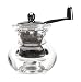 T&G Cauldron Pepper Mill - Acrylic with Crank Handle 90 mm