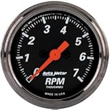 IMAGE OF Autometer 1498 Designer Black Series Tachometers