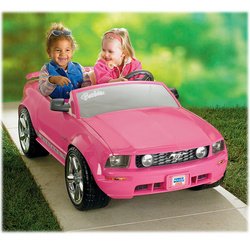 Fisher-Price� Power Wheels Barbie Ford Mustang