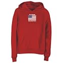 Sweatshirt Woman Red " Elegant Usa Flag Galveston " Texas Usa City