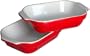 Emile Henry Couleurs 8-1/2 by 5-1/2-Inch Individual Lasagna Bakers, Red