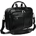 McKlein USA R Series Pearson Leather Expandable Double Compartment Briefcase (Black)