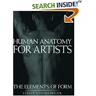 Click here to buy Human Anatomy for Artists: The Elements of Form by Eliot Goldfinger.