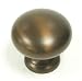 Kitchen & Housewares : Top Knobs, Oil Rubbed Bronze - M753, Round Knob 1 1/4