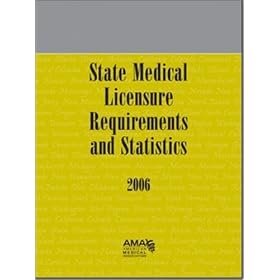 Click here to buy State Medical Licensure Requirements and Statistics by .