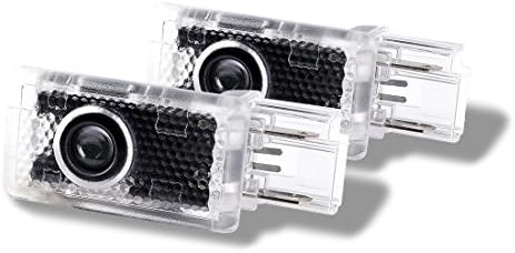 KingCK SRX ATS XTS 1 Min Easy Installation No Drilling No Wiring HD Car Door Logo Projector