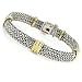 Sterling Silver / 14K Gold 10Mm Arrow Link Bracelet