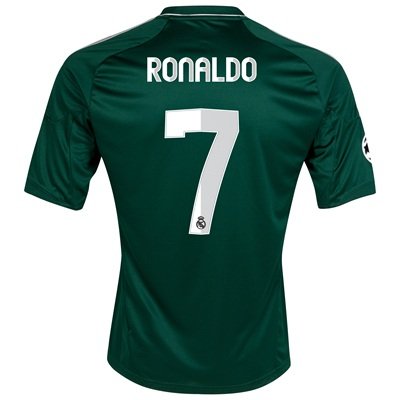 #7 RONALDO Real Madrid UCL 2012-13 Kid Soccer Jersey & Matching Short Set - For Youth Age: 10 - 12 Years Old