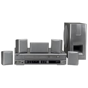 Audiovox VD1400HT 200-Watt DVD/VCR Combo Home Theater System
