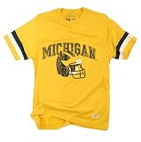 Michigan Wolverines Grid Iron T-Shirt