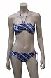 Women's Bandeau Bikini With Soft Cup Padding, Adjustable Halter Strap and Non-Slip Elastic Swimsuit by Eliana