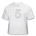 Numbers - Number 5 - T-Shirts