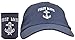 Funny Sailing First Mate Hat Embroidered Cap and Funny Beer Can Coolie Gift Set Bundle