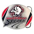 Buffalo Sabres Enameled Belt Buckle - NHL Hockey Fan Shop Sports Team Merchandise