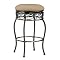 Backless Lincoln Swivel Counter Stool