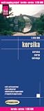 Produkt-Bild: Korsika 1 : 135 000: Kartenbild 2seitig, klassifiziertes Stra&szlig;ennetz, Ortsindex, GPS-tauglich, rei&szlig;- und wasserfest