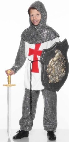 Childrens Toyshop  Toys : Knight Crusader Child costume - Size Small Age 3-5