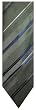 Men's Kenneth Cole New York Necktie Neck Tie Green, Blue and Silver