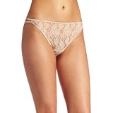 Vanity Fair Women's Illumination Helenca Lace String Bikini, Damask, 6