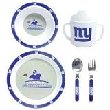 NY GIANTS KIDS DINNER SET