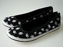Couture Discount Ballerinas Fashion, schwarz (BAL51)