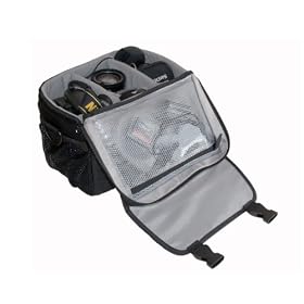 GEM Professional Camera Case with Waterproof Cover for Nikon SLR Models, D5100, D5000, D3100, D3000, D300S, D90, D80, D60, D40X, D40