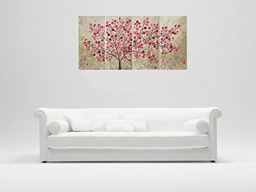 Original Acrylic abstract art "Flying Blossoms"