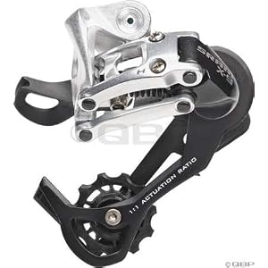SRAM 2010 X.9 Rear Medium Cage Derailleur Silver