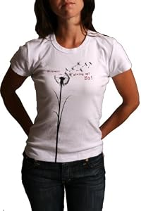 Women's Cancer "Threads of Bravery" Ribbed T-shirt