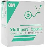 3M マルチポア スポーツ 粘着性綿布伸縮包帯 25mm*5m 12ロール