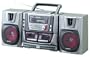 Aiwa CD/Cassette Boombox with Digital Tuner and Detachable Speakers (CA-DW539)