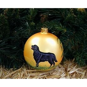 *Limited Time Offer* Hand Painted Dog Glass Ornaments