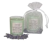 Bath Petals Roman Rosemary Lavender Mini-Candle Gift