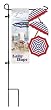 Lazy Daisy Sculpted Artistic Blend Garden Size Flag