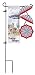 Lazy Daisy Sculpted Artistic Blend Garden Size Flag