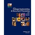 Gregg College Keyboarding & Document Processing (GDP), Lessons 1-60 text