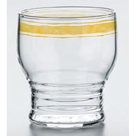 Jill Butler Yellow Striped Tumbler, 8.25 Oz. by Jill Butler