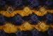 Tie Dye Sarong - Purple, Yellow, Brown Bursts